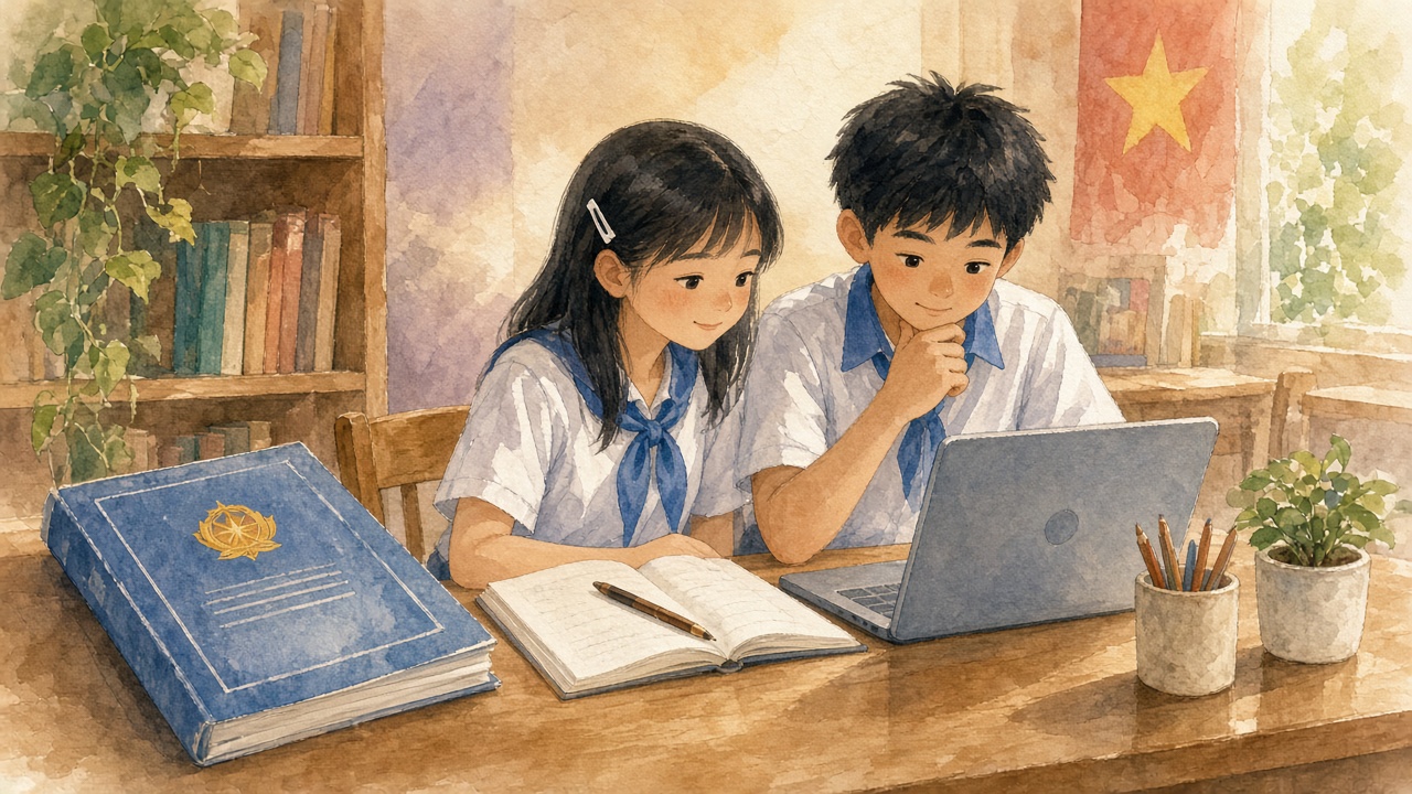Sơ đồ RAG: truy xuất tài liệu nhà trường rồi mới sinh câu trả lời.