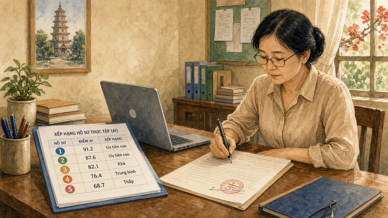Người kí quyết định sau khi đọc gợi ý máy và ghi lí do.