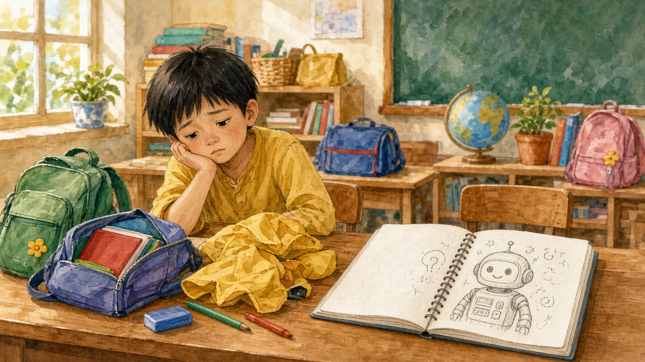 Em mệt vì việc lặp lại; nghĩ máy có thể hỗ trợ.