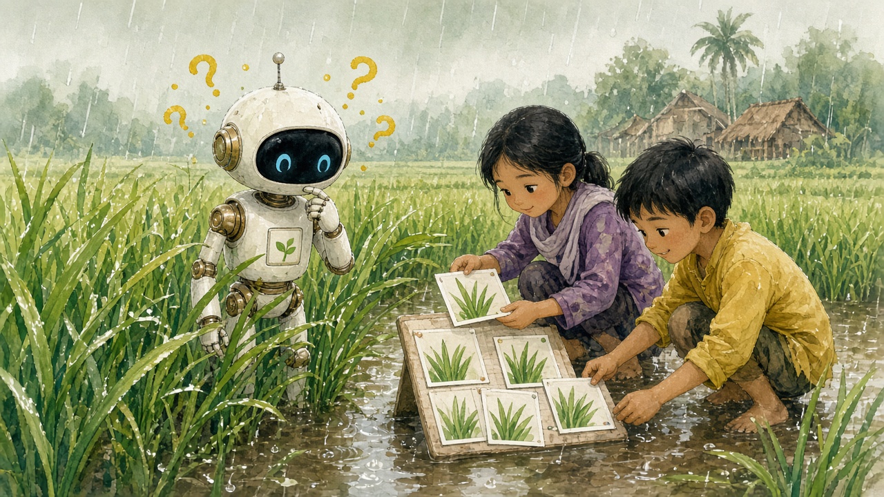 Bổ sung ảnh lá ướt vào bộ dữ liệu.
