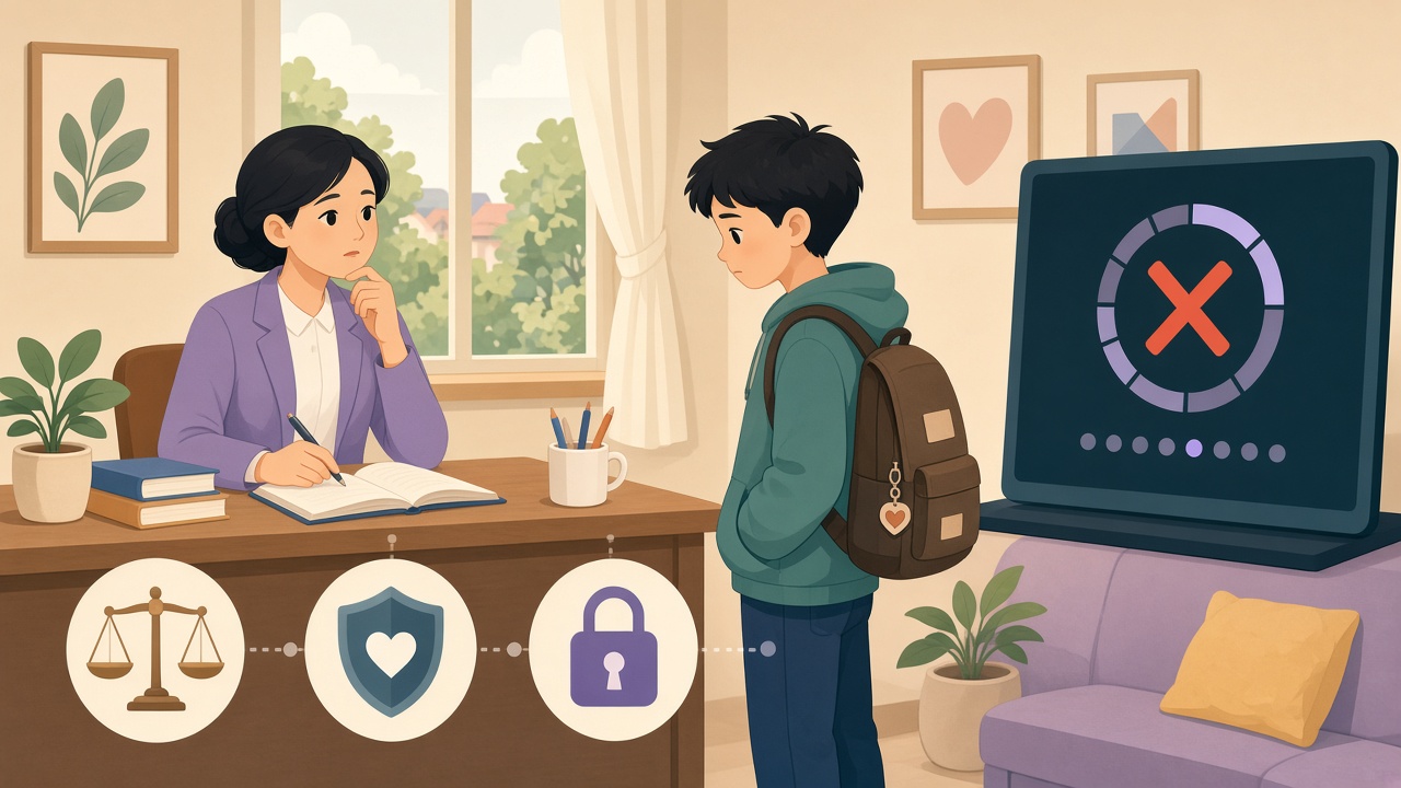 Thầy cô xem xét hoàn cảnh học sinh; màn hình AI chỉ hiện điểm thấp.