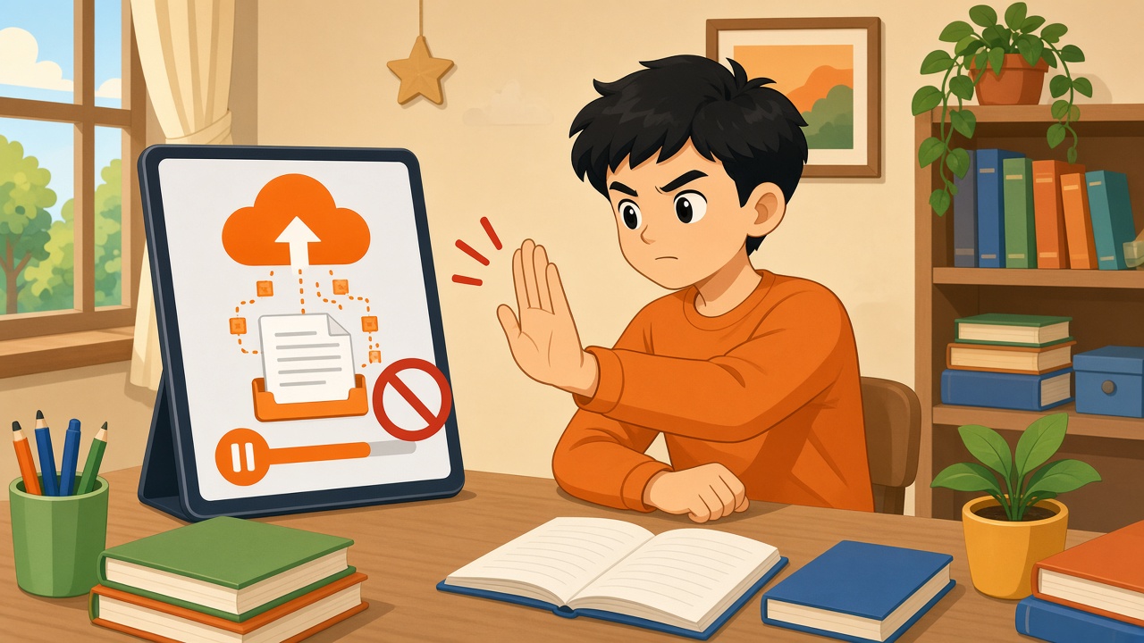 Học sinh dừng app tự tải bài lên mạng, giữ quyền lựa chọn.